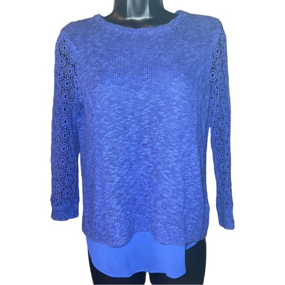 Lucky Brand Sweaters - Lucky Brand  Cinema Sweater, Size XS, Blue